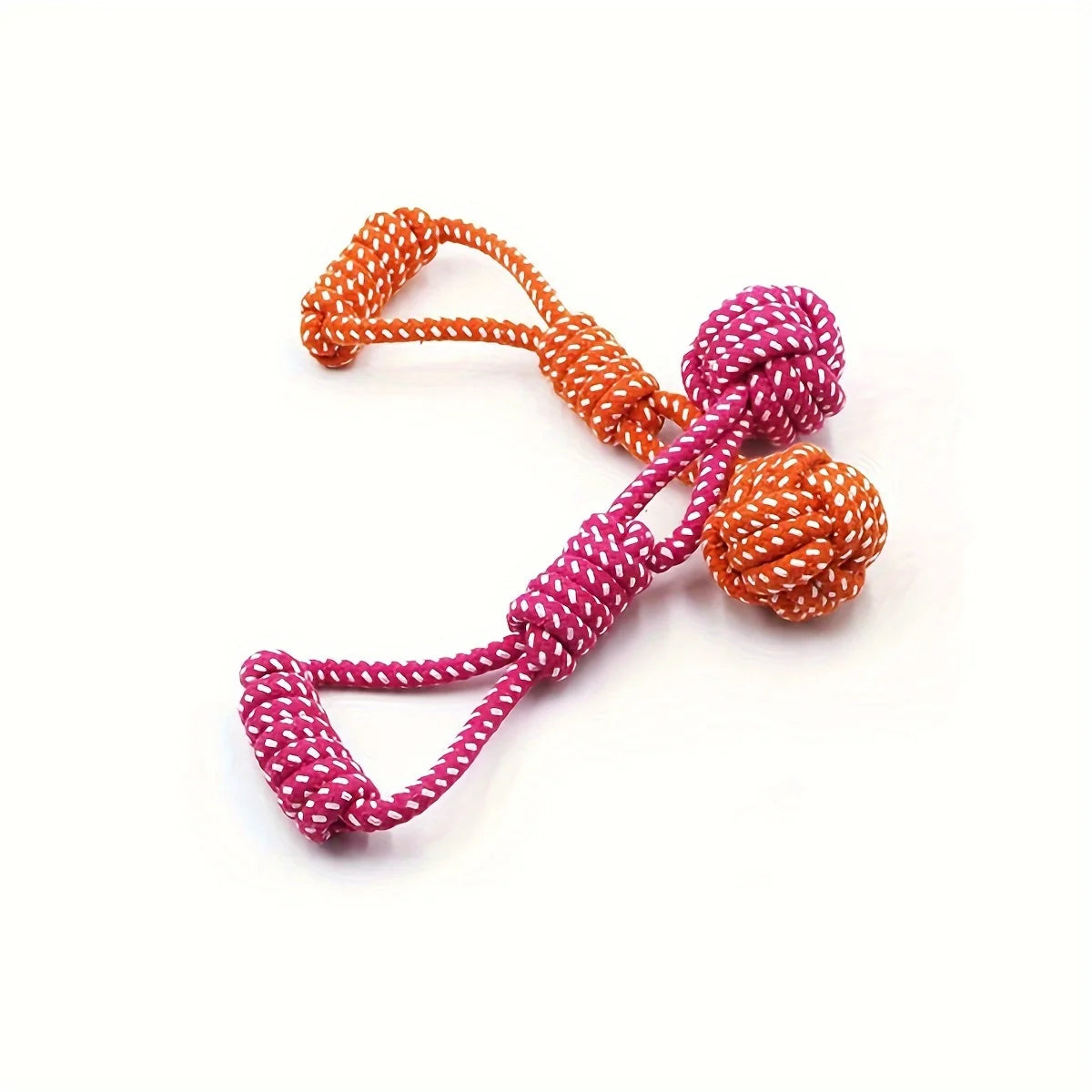 Dog Rope Toy with Ball | Durable Chew & Tug Toy for All Breeds