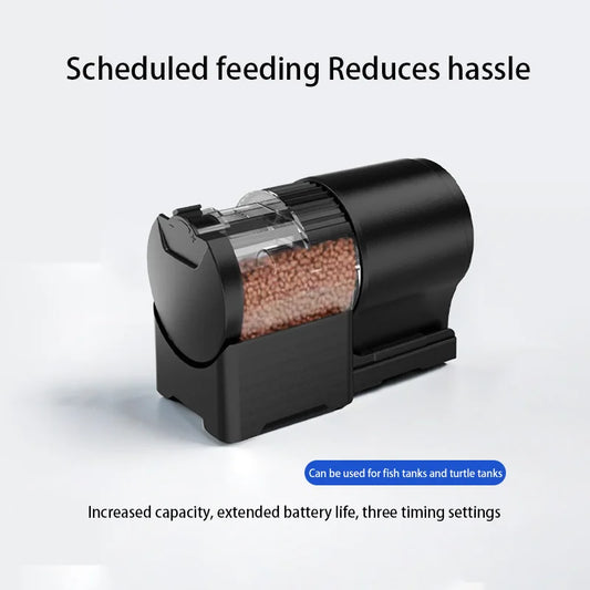 Automatic Fish Tank Feeder – Intelligent Timer for Fish, Turtles & Aquarium Pets