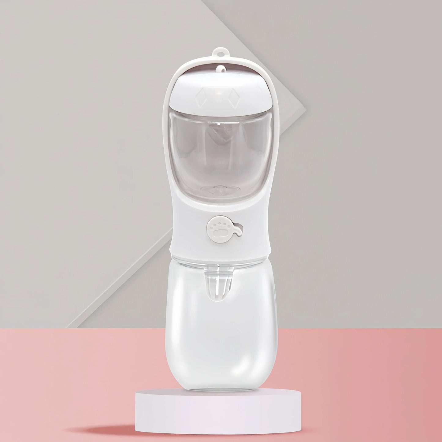Portable Pet Travel Water Bottle | Food Grade with Snack Dispenser