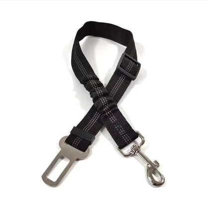 Reflective Dog Car Tether | Adjustable Safety Seat Belt Harness