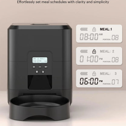 Smart Automatic Pet Feeder – Timed & Quantitative Food Dispenser for Cats & Dogs