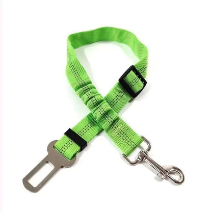 Reflective Dog Car Tether | Adjustable Safety Seat Belt Harness