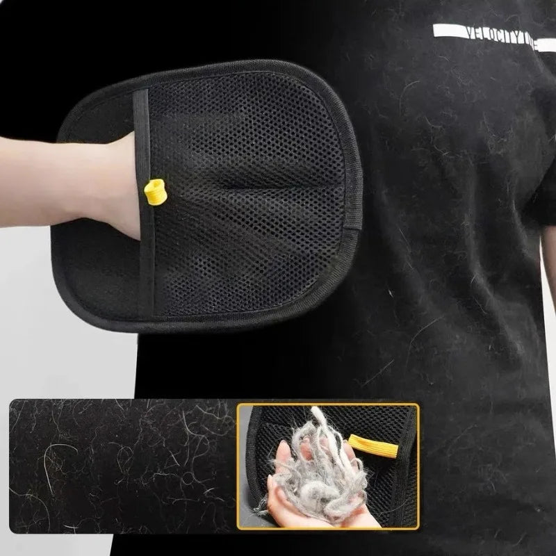 Pet Grooming Glove | Hair Remover Brush for Dogs & Cats