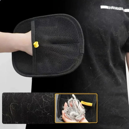 Pet Grooming Glove | Hair Remover Brush for Dogs & Cats