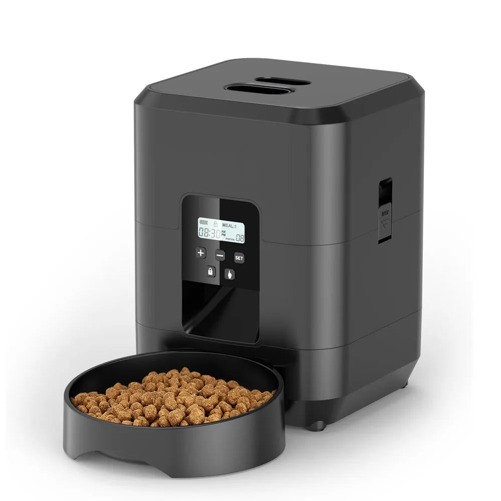 Smart Automatic Pet Feeder – Timed & Quantitative Food Dispenser for Cats & Dogs