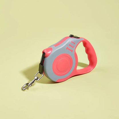 Retractable Dog & Cat Leash – 3m & 5m | Nylon Lead for Small Pets