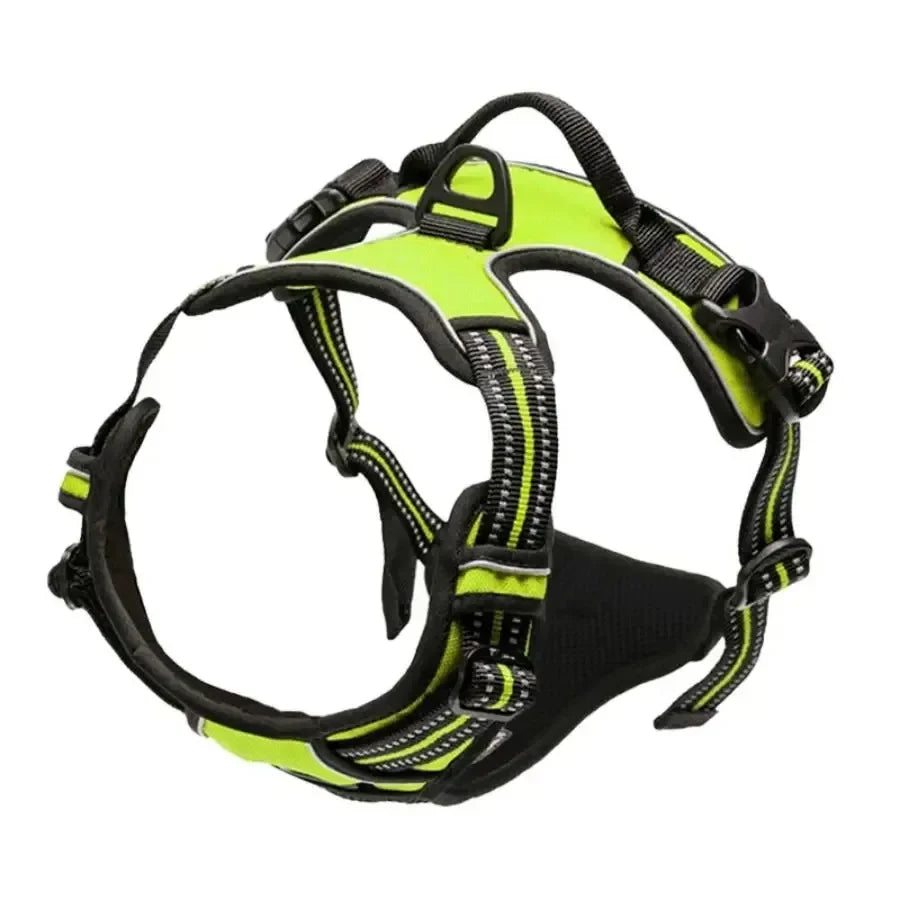 Dog Vest Harness – Lightweight Adjustable Collar & Harness Set for Small & Medium Dogs