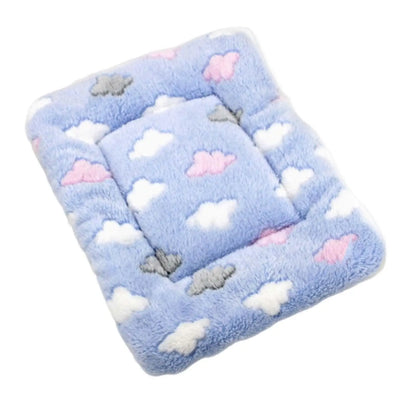 Soft Plush Pet Bed Mat – Warm Cosy Kennel Cushion for Cats, Dogs & Small Pets