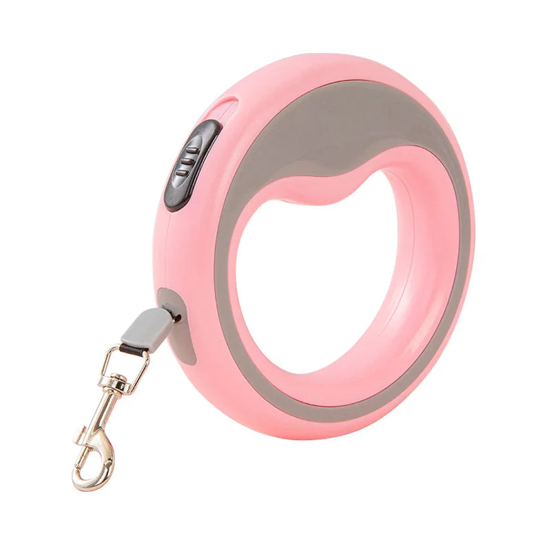 2.5M Automatic Retractable Dog Leash | Durable Puppy Lead for Small & Medium Dogs