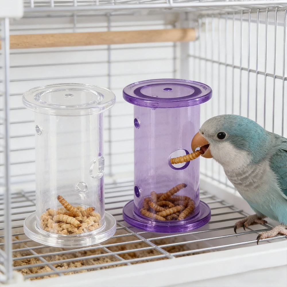 Bird & Parrot Foraging Puzzle Toy – Slow Feeder Treat Dispenser for Parrots, Budgies & Hamsters