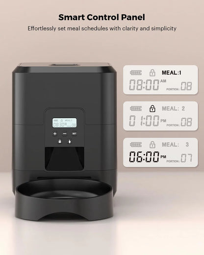 Smart Automatic Pet Feeder – Timed & Quantitative Food Dispenser for Cats & Dogs