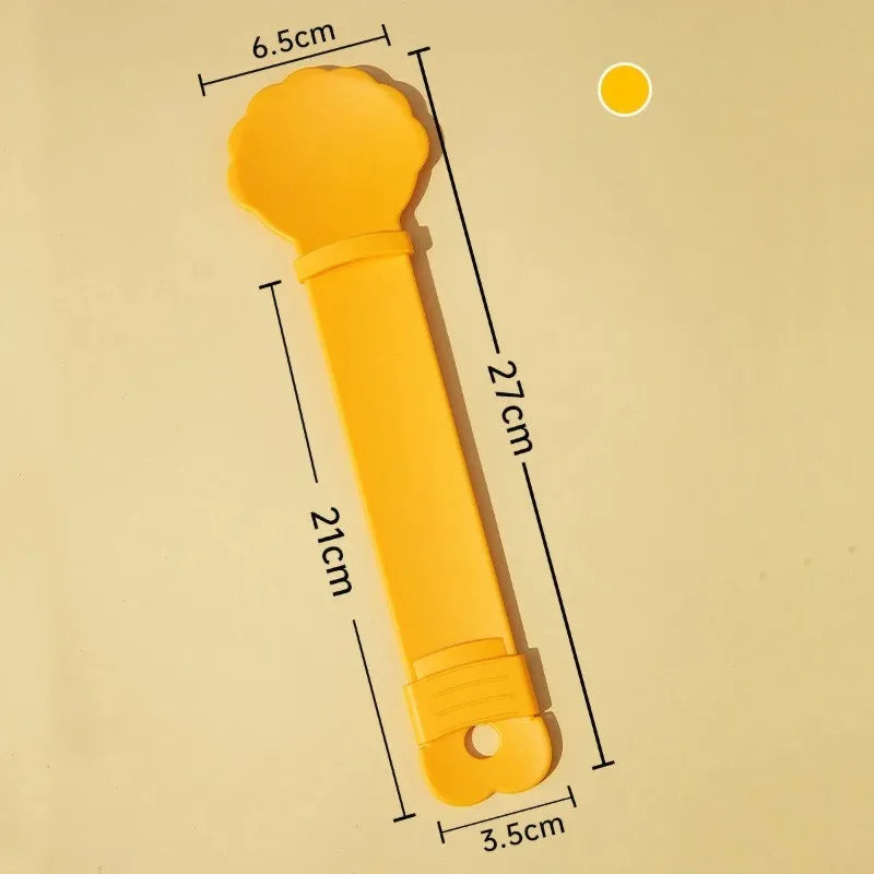 Anti-Spill Cat Treat Feeding Spoon – Easy Squeeze, Food-Grade ABS, 27cm