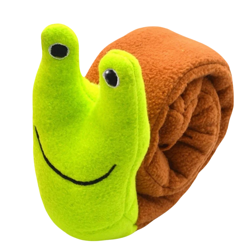Plush Squeaky Puzzle Feeder Dog Toy – Interactive Snack-Hiding Toy for Dogs & Puppies