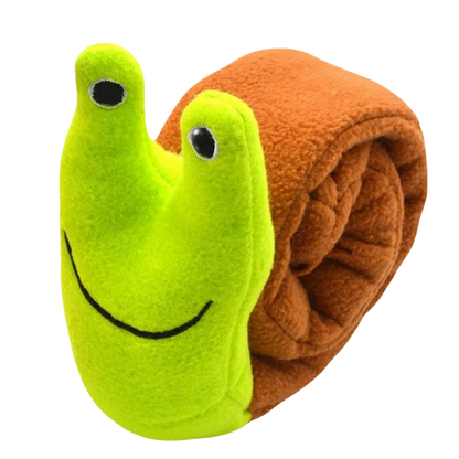 Plush Squeaky Puzzle Feeder Dog Toy – Interactive Snack-Hiding Toy for Dogs & Puppies