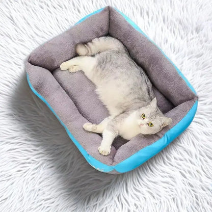 Thick Plush Pet Bed Mat – Soft Cushion for Cats, Dogs & Puppies