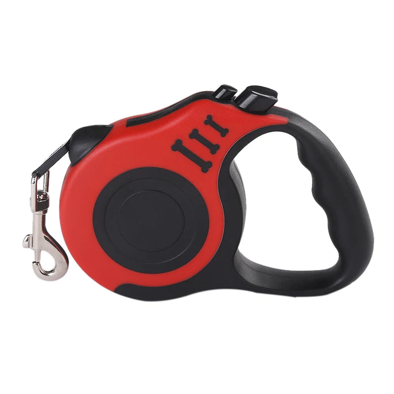 Retractable Dog & Cat Leash – 3m & 5m | Nylon Lead for Small Pets