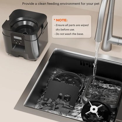 Smart Automatic Pet Feeder – Timed & Quantitative Food Dispenser for Cats & Dogs