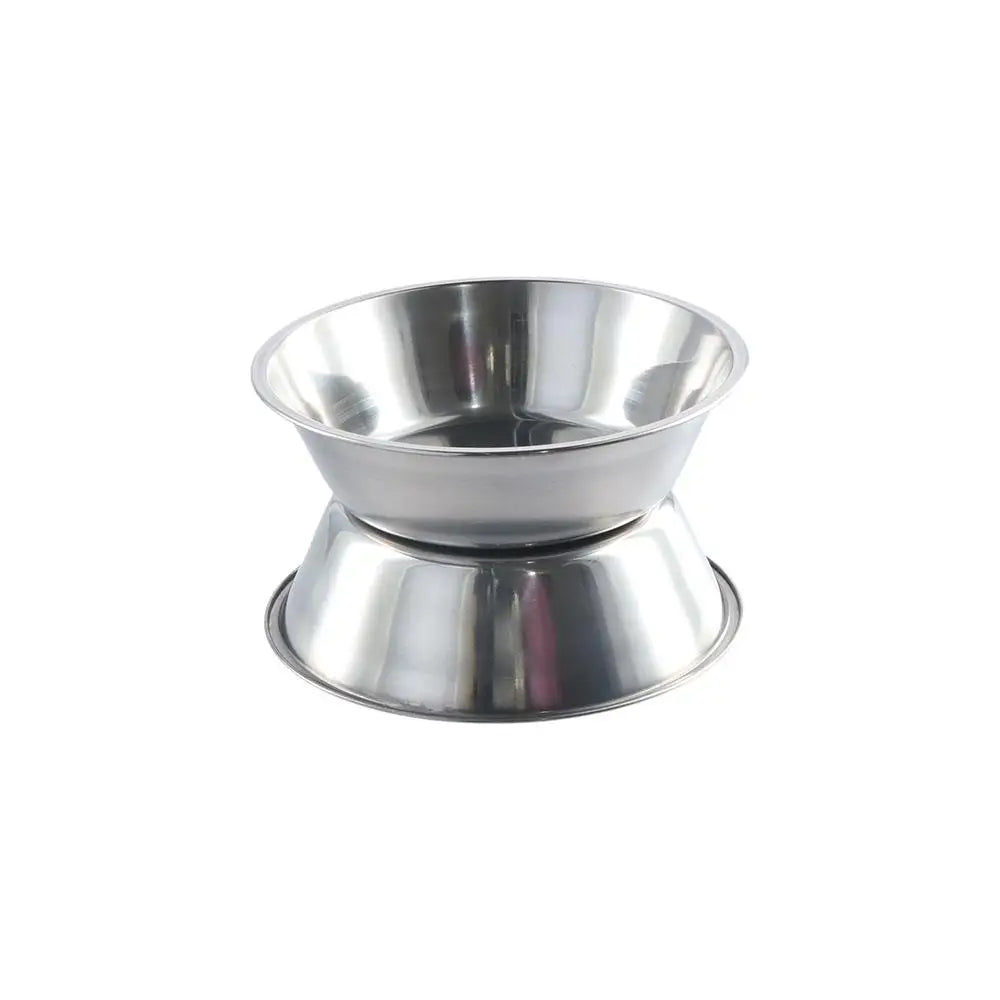 Stainless Steel Pet Bowl – Large Capacity Non-Rust Food & Water Bowl for Dogs & Cats