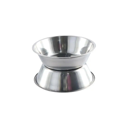 Stainless Steel Pet Bowl – Large Capacity Non-Rust Food & Water Bowl for Dogs & Cats