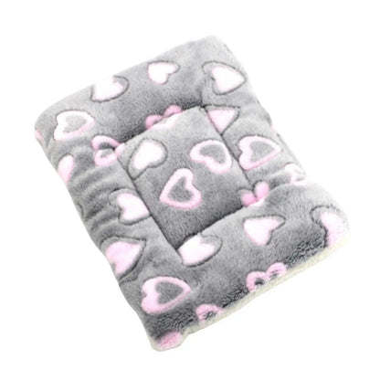 Soft Plush Pet Bed Mat – Warm Cosy Kennel Cushion for Cats, Dogs & Small Pets