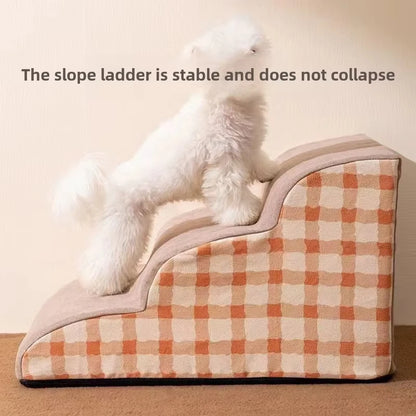 Non-Slip Pet Stairs – 2 & 3 Step Foam Steps for Dogs & Cats