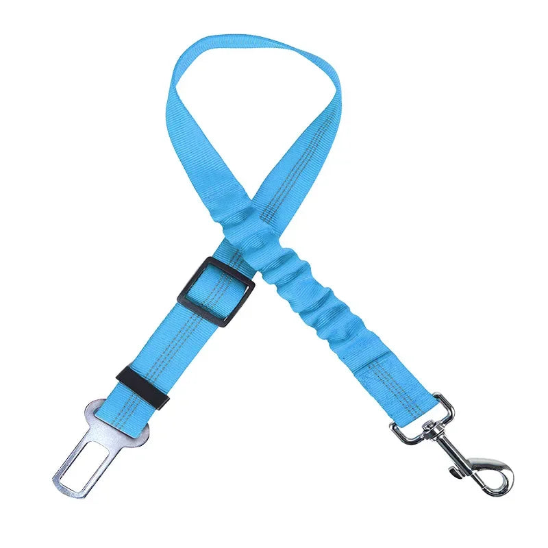 Reflective Dog Car Tether | Adjustable Safety Seat Belt Harness