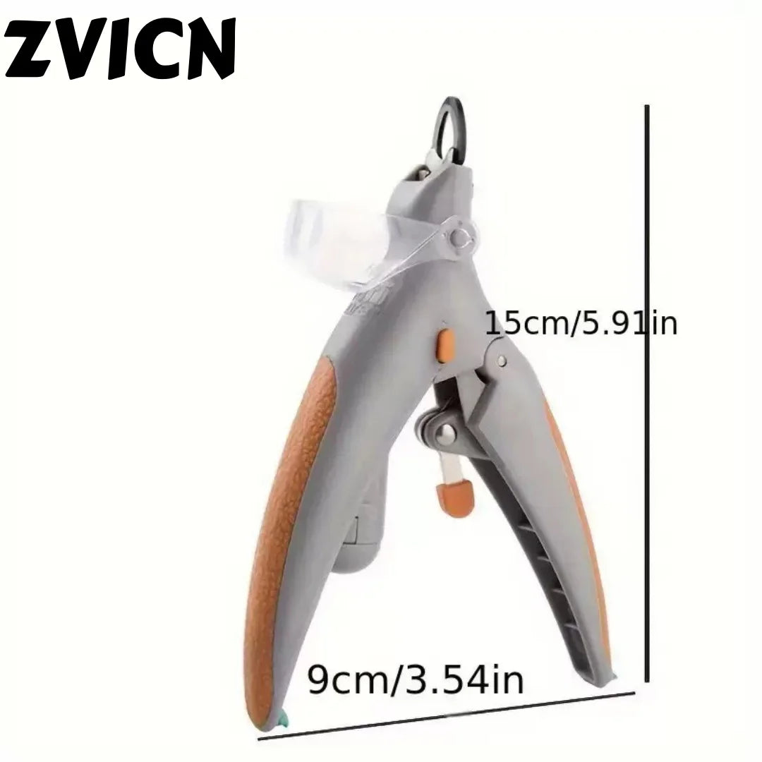 Pet Nail Clipper with LED Light – Precision Trimmer for Dogs & Cats