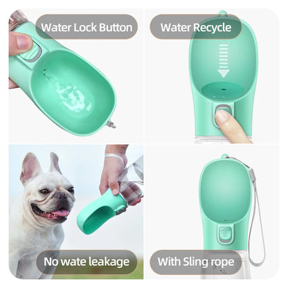 Portable Dog Water Bottle | Leakproof Drinking Bottle for Walks
