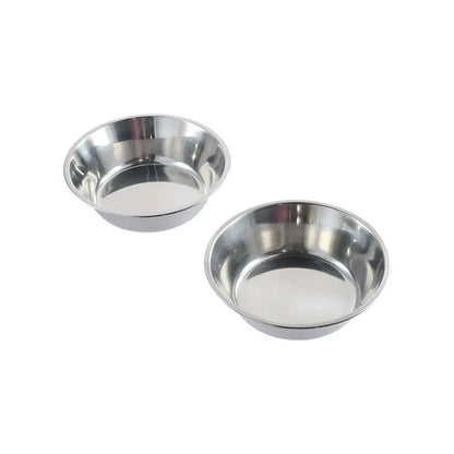 Stainless Steel Pet Bowl – Large Capacity Non-Rust Food & Water Bowl for Dogs & Cats