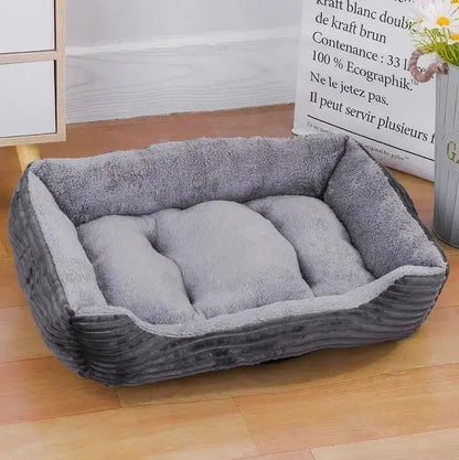 Thick Plush Pet Bed Mat – Soft Cushion for Cats, Dogs & Puppies
