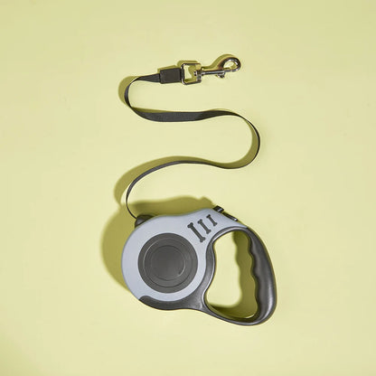 Retractable Dog & Cat Leash – 3m & 5m | Nylon Lead for Small Pets
