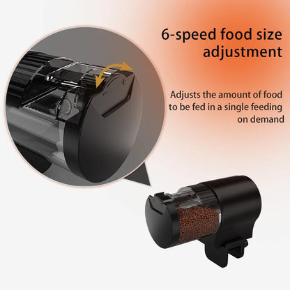 Automatic Fish Tank Feeder – Intelligent Timer for Fish, Turtles & Aquarium Pets