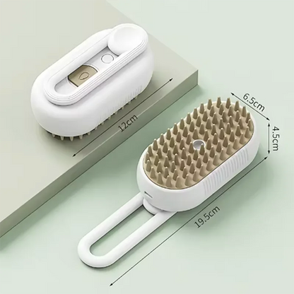 Dog & Cat Steam Spray Grooming Brush