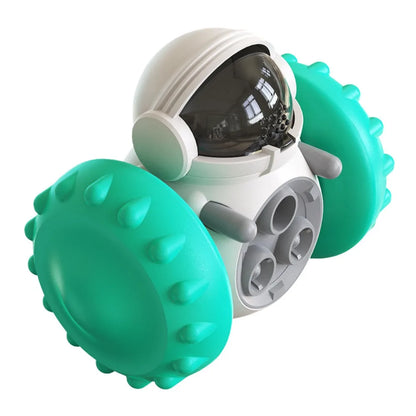 Robot-Shaped Interactive Dog Puzzle Toy – Treat Dispenser Slow Feeder Brain Game
