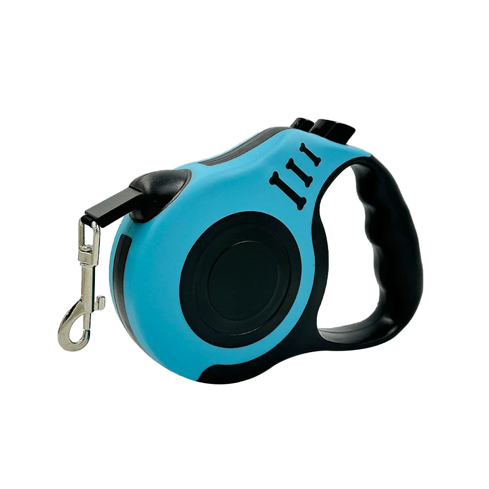 Retractable Dog & Cat Leash – 3m & 5m | Nylon Lead for Small Pets
