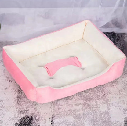 Thick Plush Pet Bed Mat – Soft Cushion for Cats, Dogs & Puppies