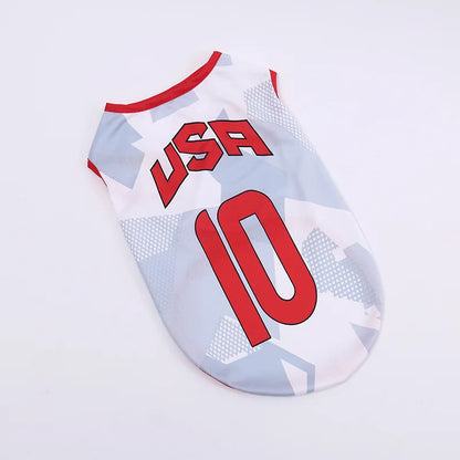 Sport Team Dog Vest | Breathable Mesh Pet Clothing