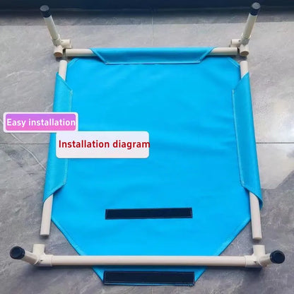 Elevated Folding Pet Camping Bed | Portable Washable Dog & Cat Hammock