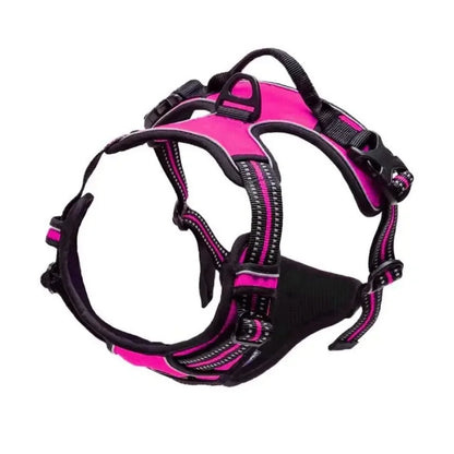 Dog Vest Harness – Lightweight Adjustable Collar & Harness Set for Small & Medium Dogs