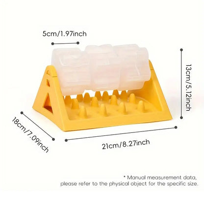Interactive Dog Puzzle Feeder – Slow Feed Food Dispenser Toy with Leak-Proof Design