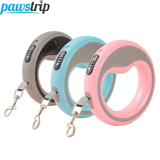 2.5M Automatic Retractable Dog Leash | Durable Puppy Lead for Small & Medium Dogs