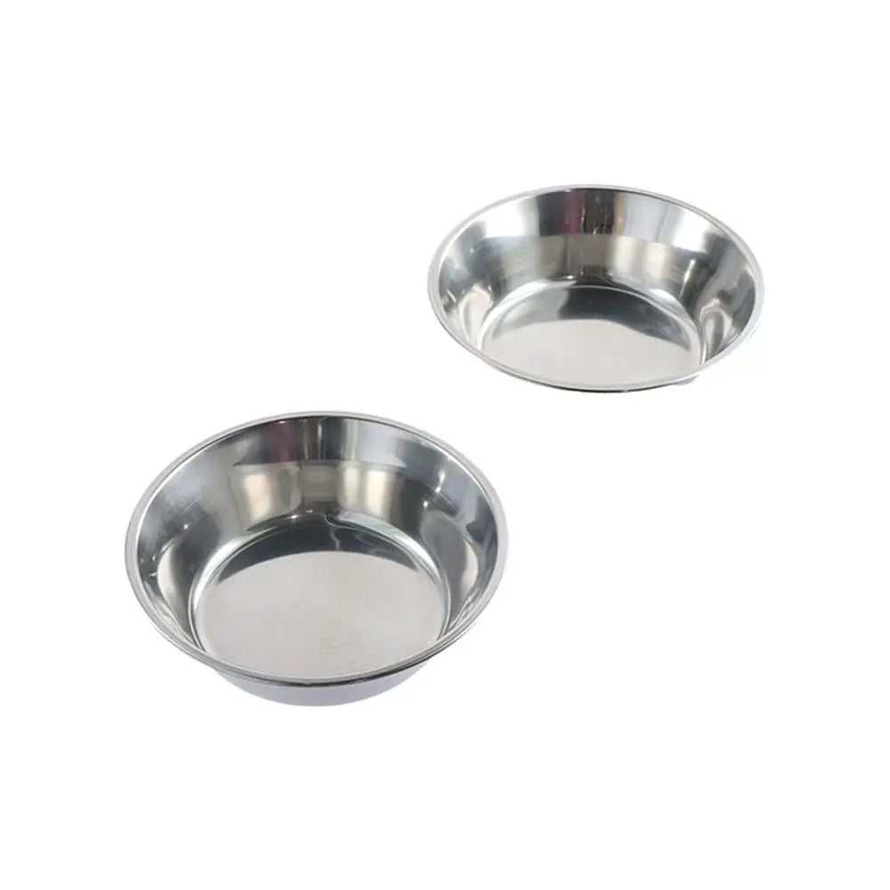Stainless Steel Pet Bowl – Food & Water Feeder for Dogs & Cats | S to XXL