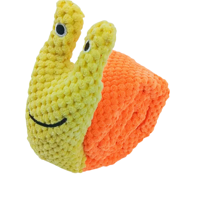 Plush Squeaky Puzzle Feeder Dog Toy – Interactive Snack-Hiding Toy for Dogs & Puppies