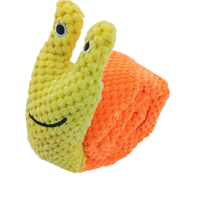 Plush Squeaky Puzzle Feeder Dog Toy – Interactive Snack-Hiding Toy for Dogs & Puppies