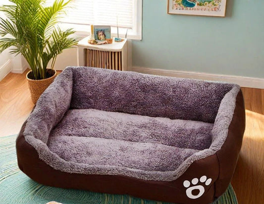 Thick Plush Pet Bed Mat – Soft Cushion for Cats, Dogs & Puppies
