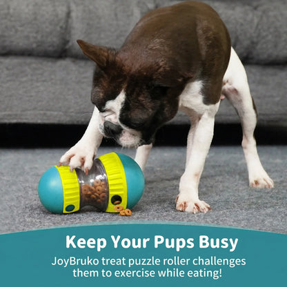 Interactive Dog Treat Puzzle Toy – Adjustable Slow Feeder Enrichment Ball for Puppies & Dogs