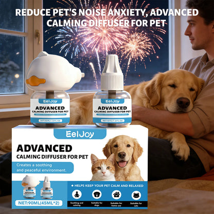 Pet Comfort Diffuser Kit – Soothing Liquid for Dogs & Cats