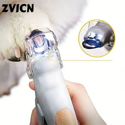 Pet Nail Clipper with LED Light – Precision Trimmer for Dogs & Cats