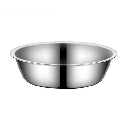 Stainless Steel Pet Bowl – Food & Water Feeder for Dogs & Cats | S to XXL