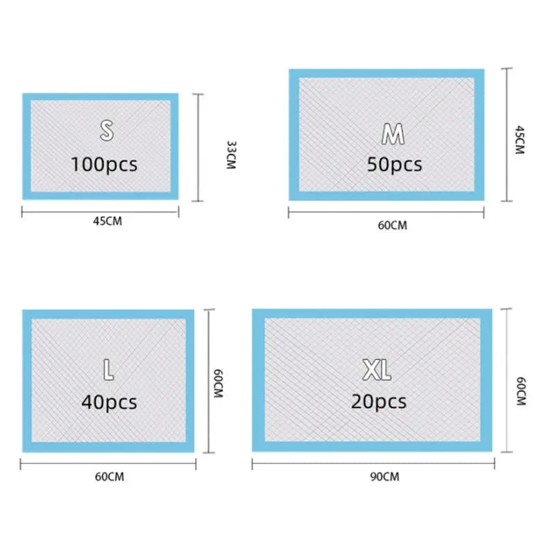 Puppy Training Pee Pads – Absorbent Disposable Dog Mats
